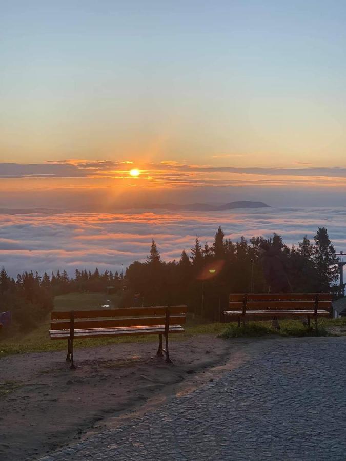 Schronisko Gorskie Pttk Na Jaworzynie Krynickiej Krynica Zdroj Buitenkant foto