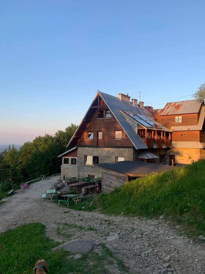 Schronisko Gorskie Pttk Na Jaworzynie Krynickiej Krynica Zdroj Buitenkant foto